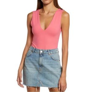 Free people keep it sleek bodysuit electro pop size M